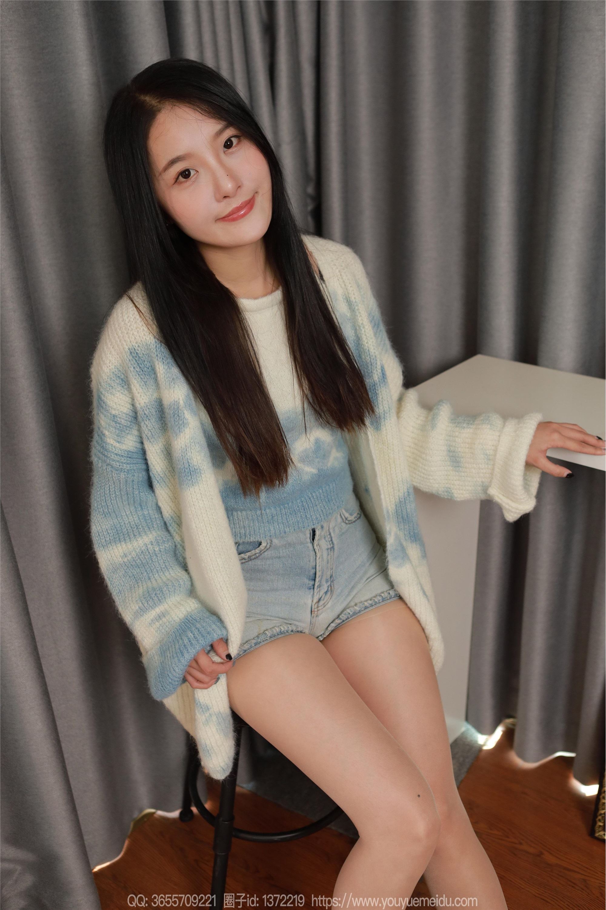 IESS异思趣向  2025.01.03 丝享家 1941 婉萍《蓝白毛衣（上）》